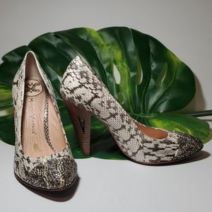 MODERN VINTAGE Python Snake RAPHIE Heel 7.5